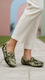 Green Moccasin For Ladies WN4506