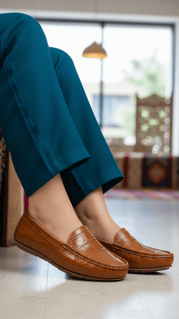 Tan Moccasin For Women WN4507