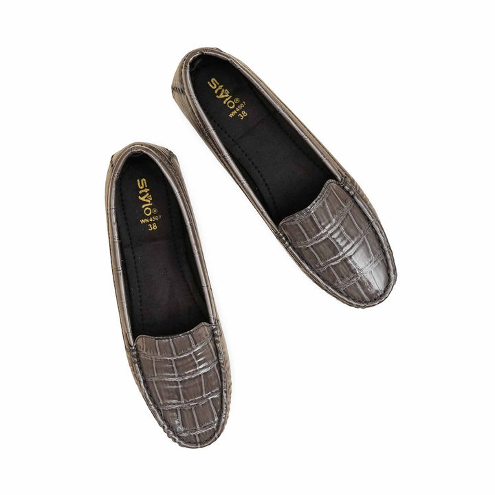Grey Moccasin For Women WN4507