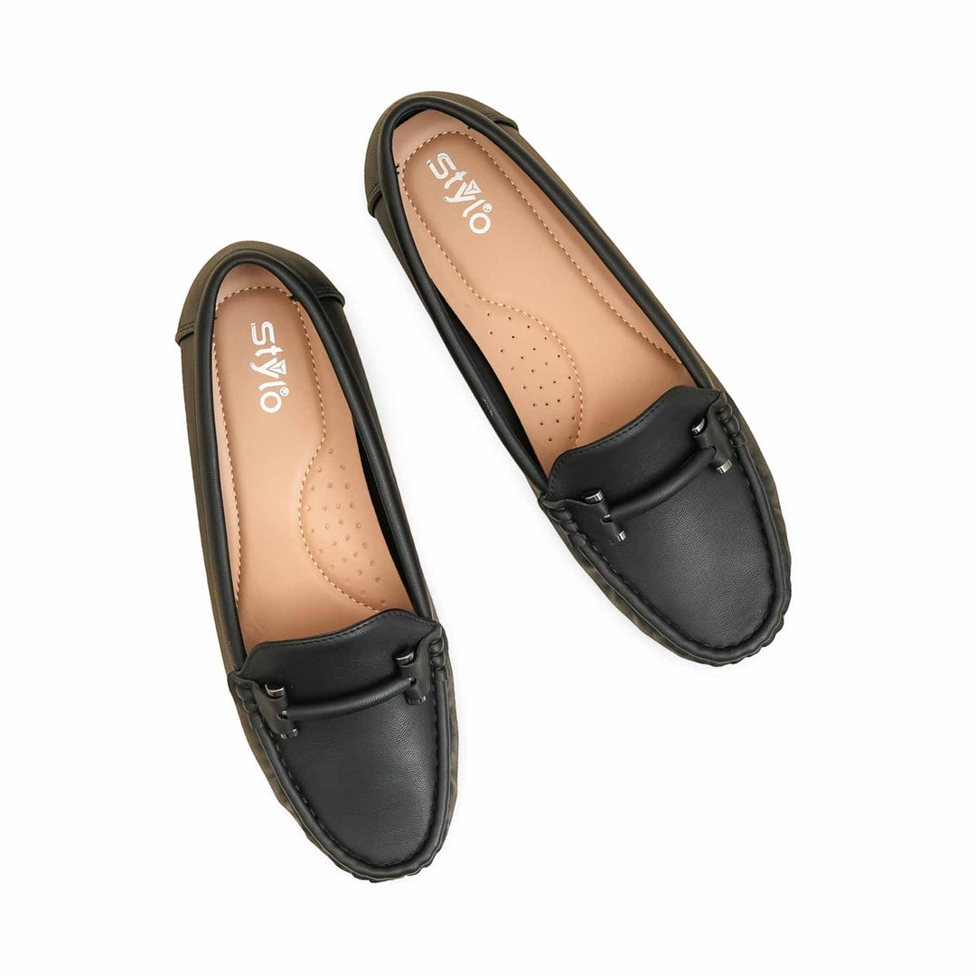Black Moccasin For Women WN4510