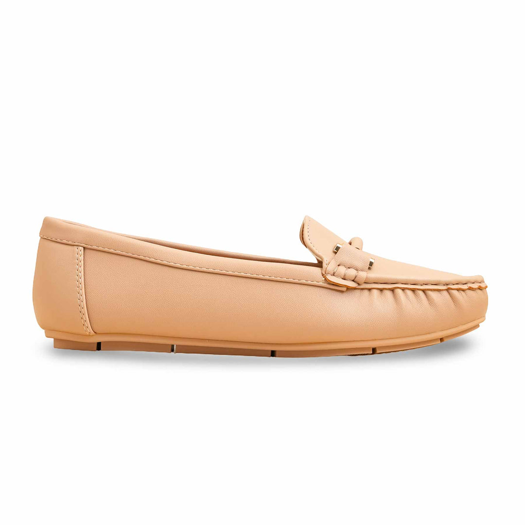 Beige Moccasin For Women WN4510