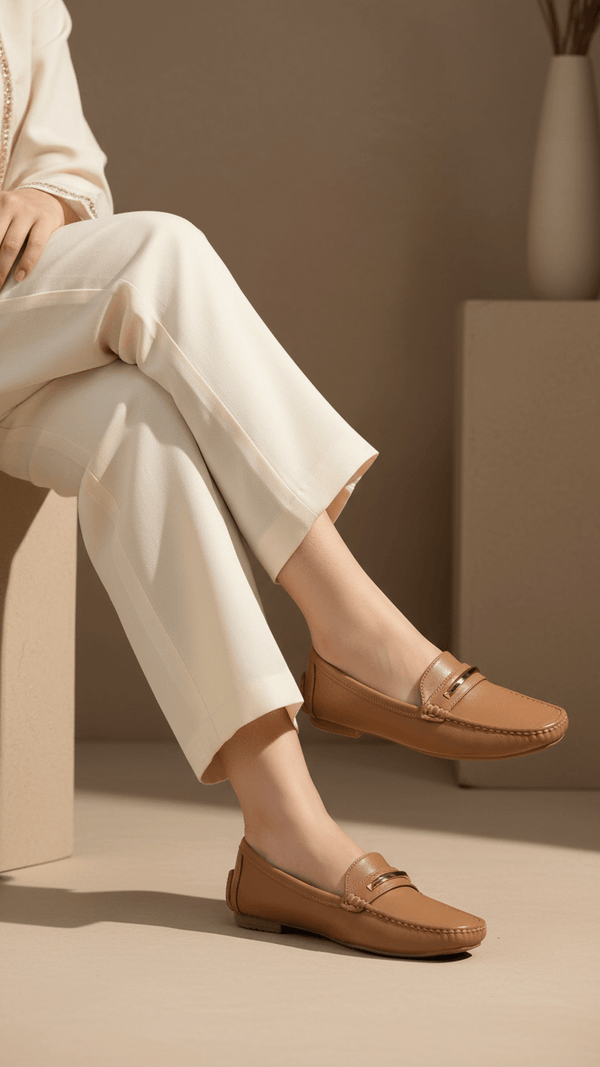 Brown Women Moccasin WN4511