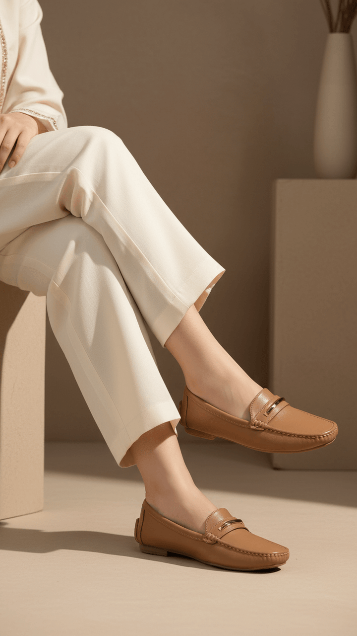 Brown Women Moccasin WN4511