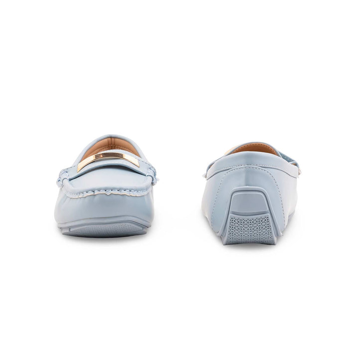 Sky Blue Moccasin For Women WN4511