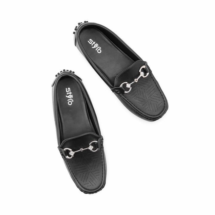 Black Moccasin For Women WN4512