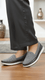 Grey Moccasin For Women WN4514