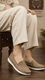 Beige Moccasin For Women WN4514