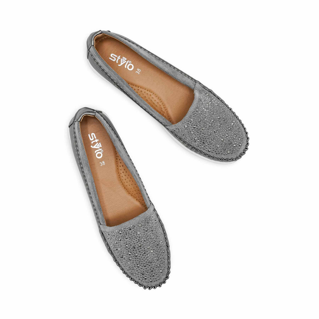 Grey Moccasin For Women WN4514