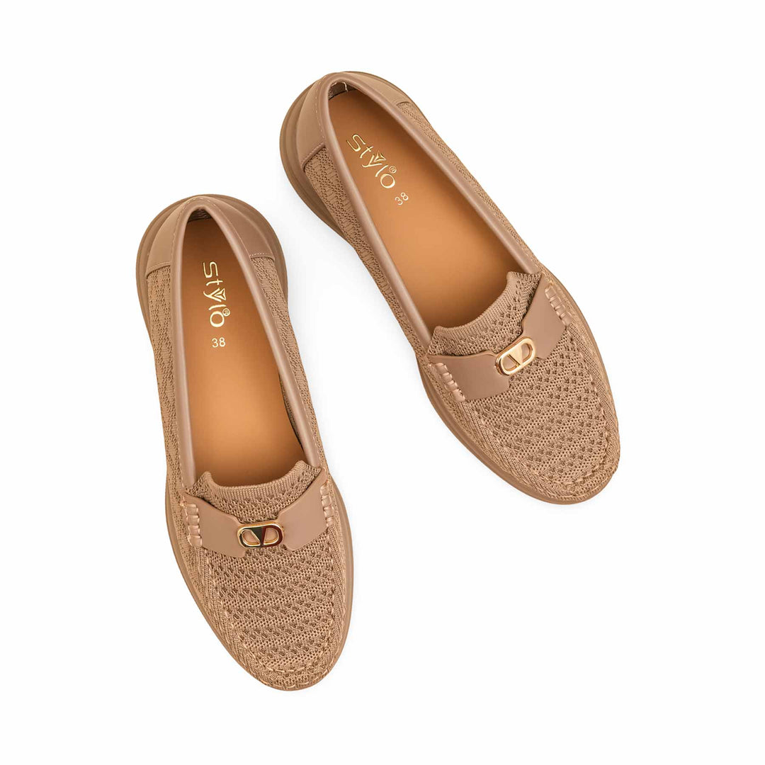 Brown Moccasin For Women WN4516
