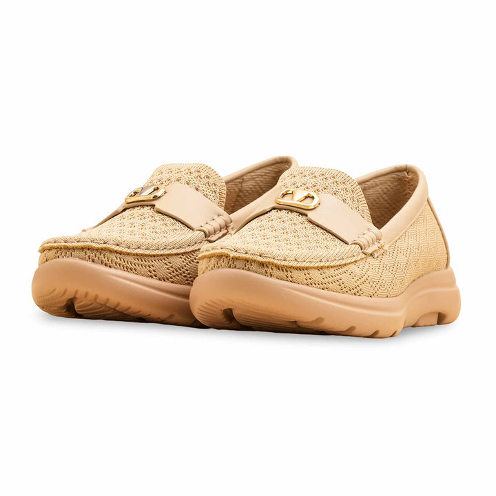 Beige Moccasin For Women WN4516