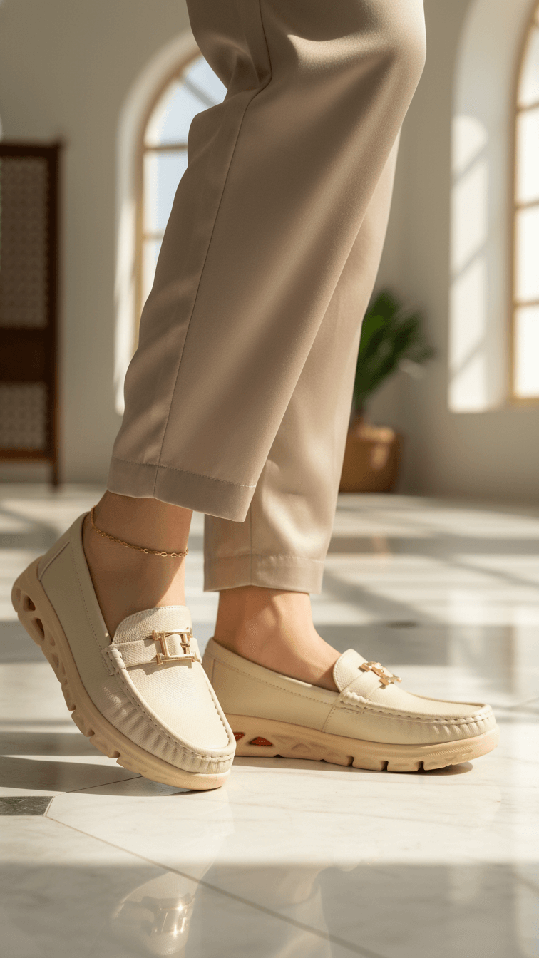 Fawn Moccasin For Ladies WN4517