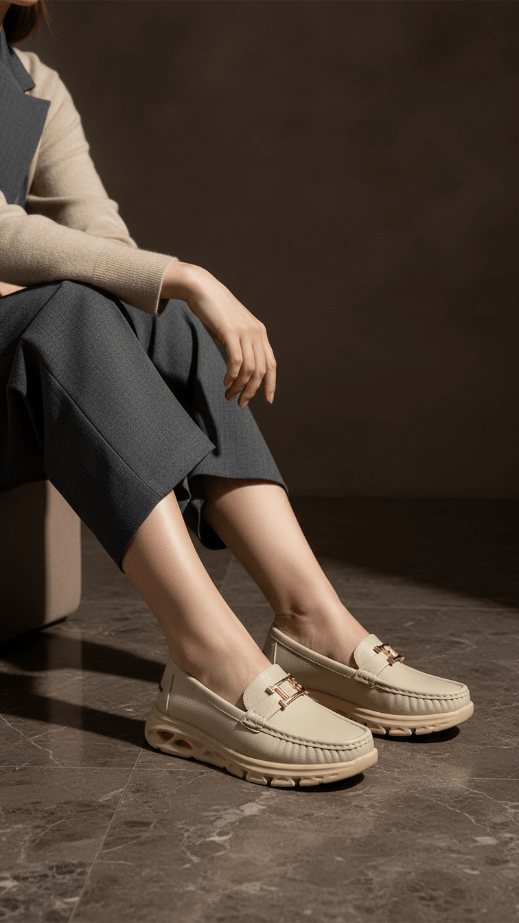 Fawn Moccasin For Ladies WN4517