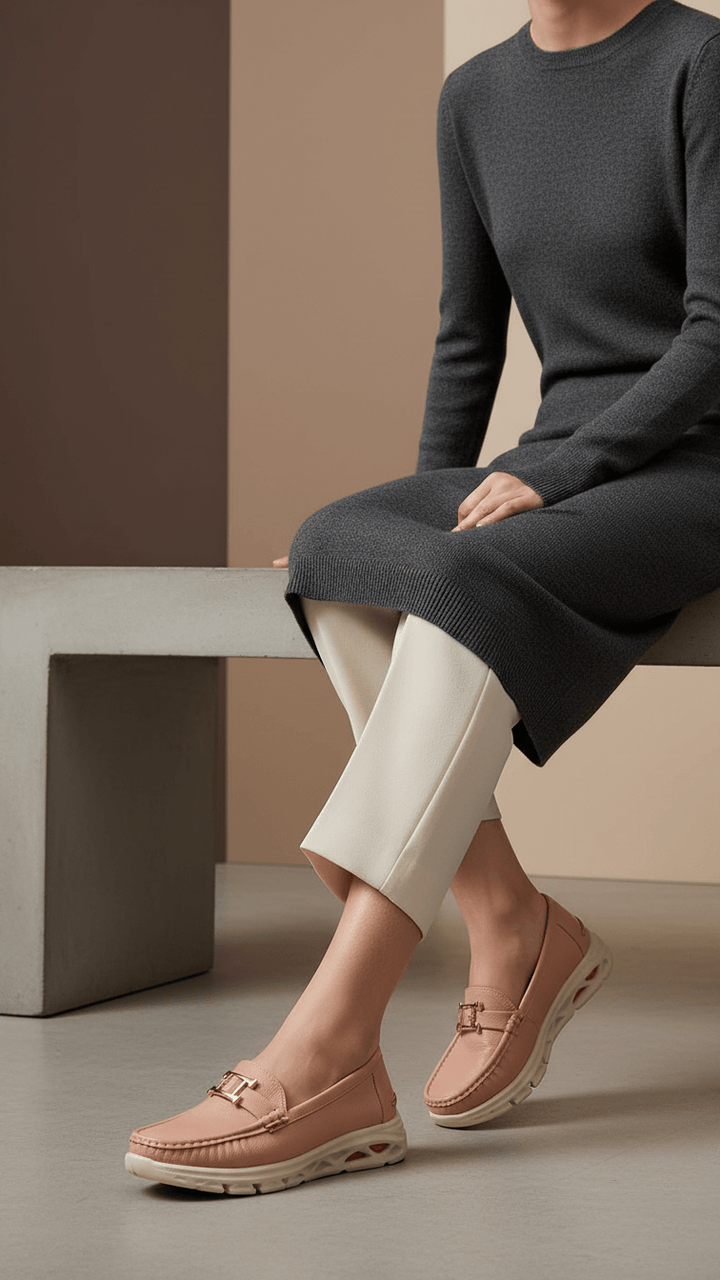 Pink Moccasin For Ladies WN4517