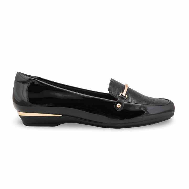Black Moccasin For Ladies WN4519