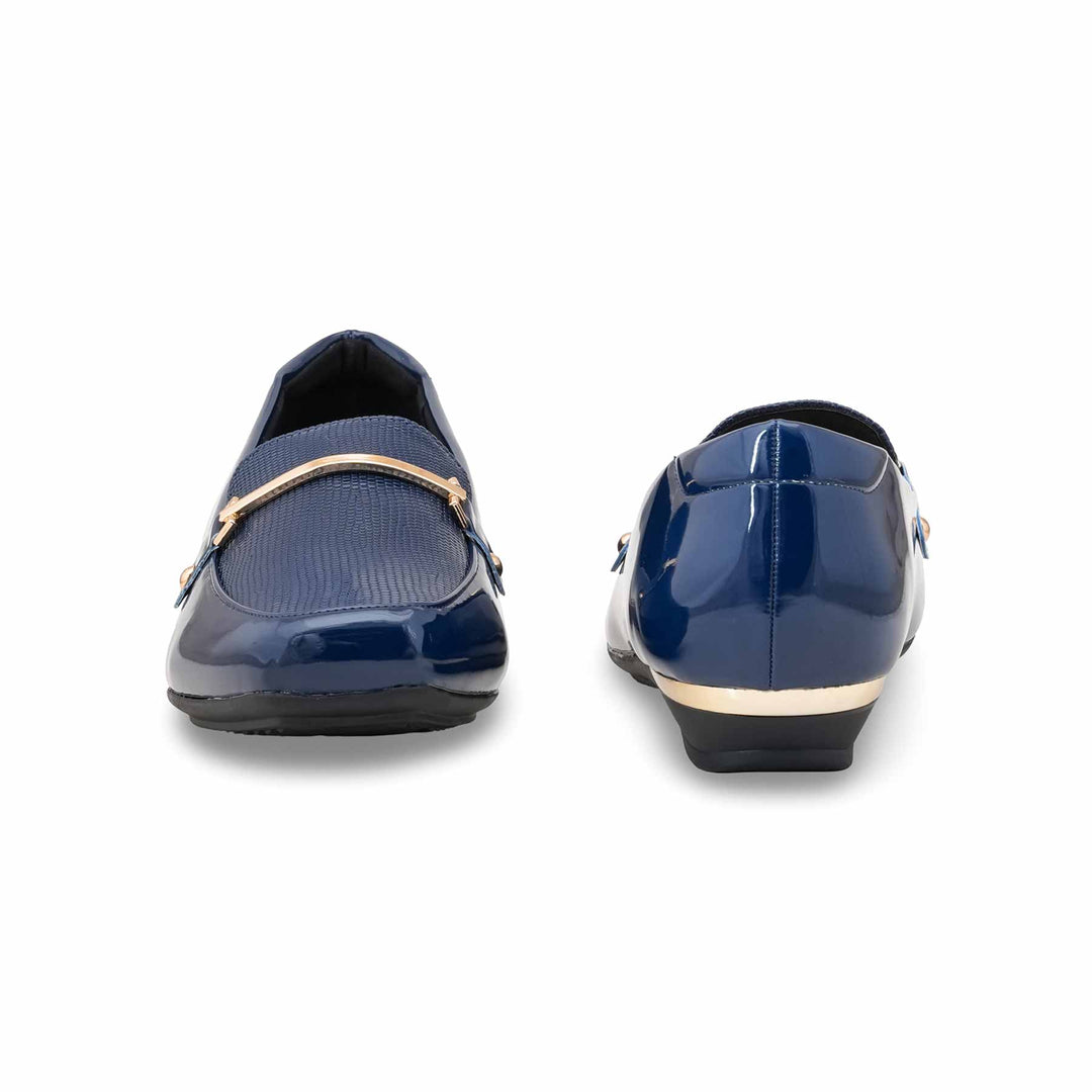 Navy Moccasin For Ladies WN4519