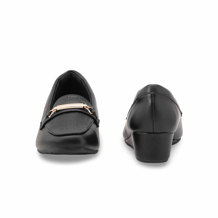 Black Moccasin For Ladies WN4520