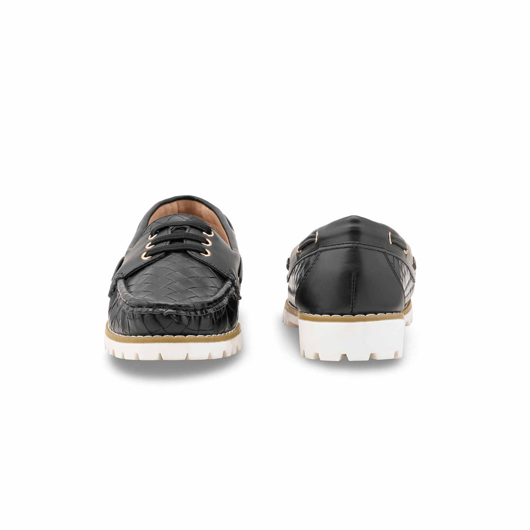 Black Women Moccasin WN4523
