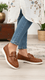 Brown Women Moccasin WN4524