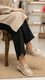 Beige Women Moccasin WN4524