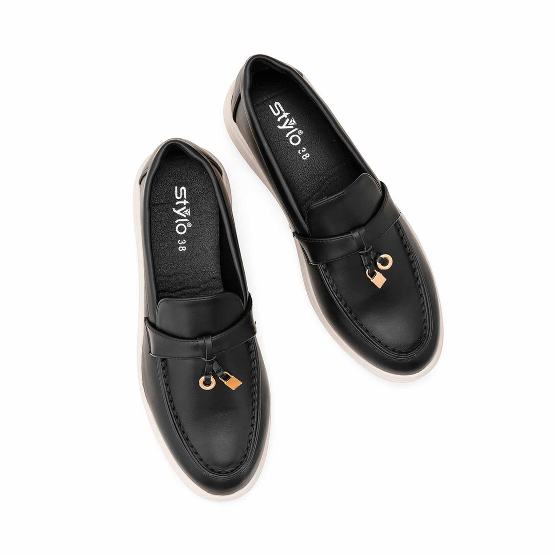 Black Women Moccasin WN4524