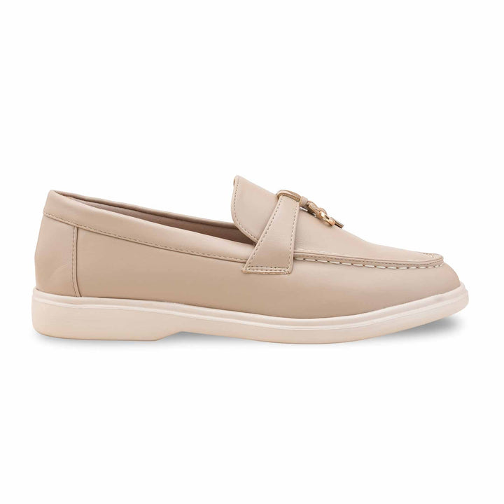 Beige Women Moccasin WN4524