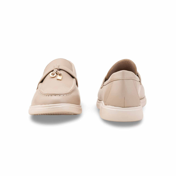 Beige Women Moccasin WN4524