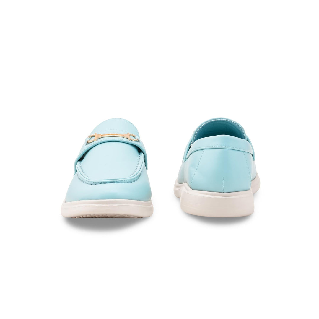 Sky Blue Women Moccasin WN4525
