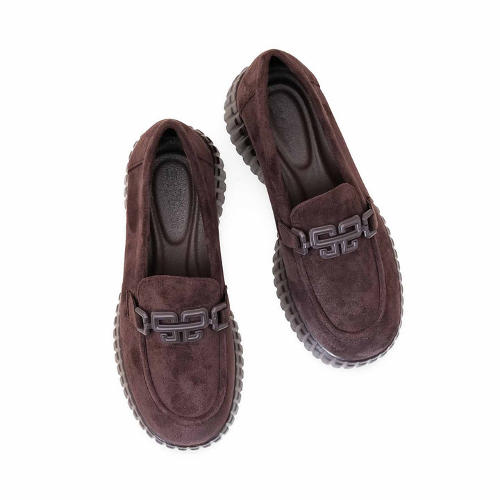 Brown Moccasin For Women WN4526