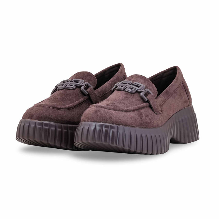 Brown Moccasin For Women WN4526