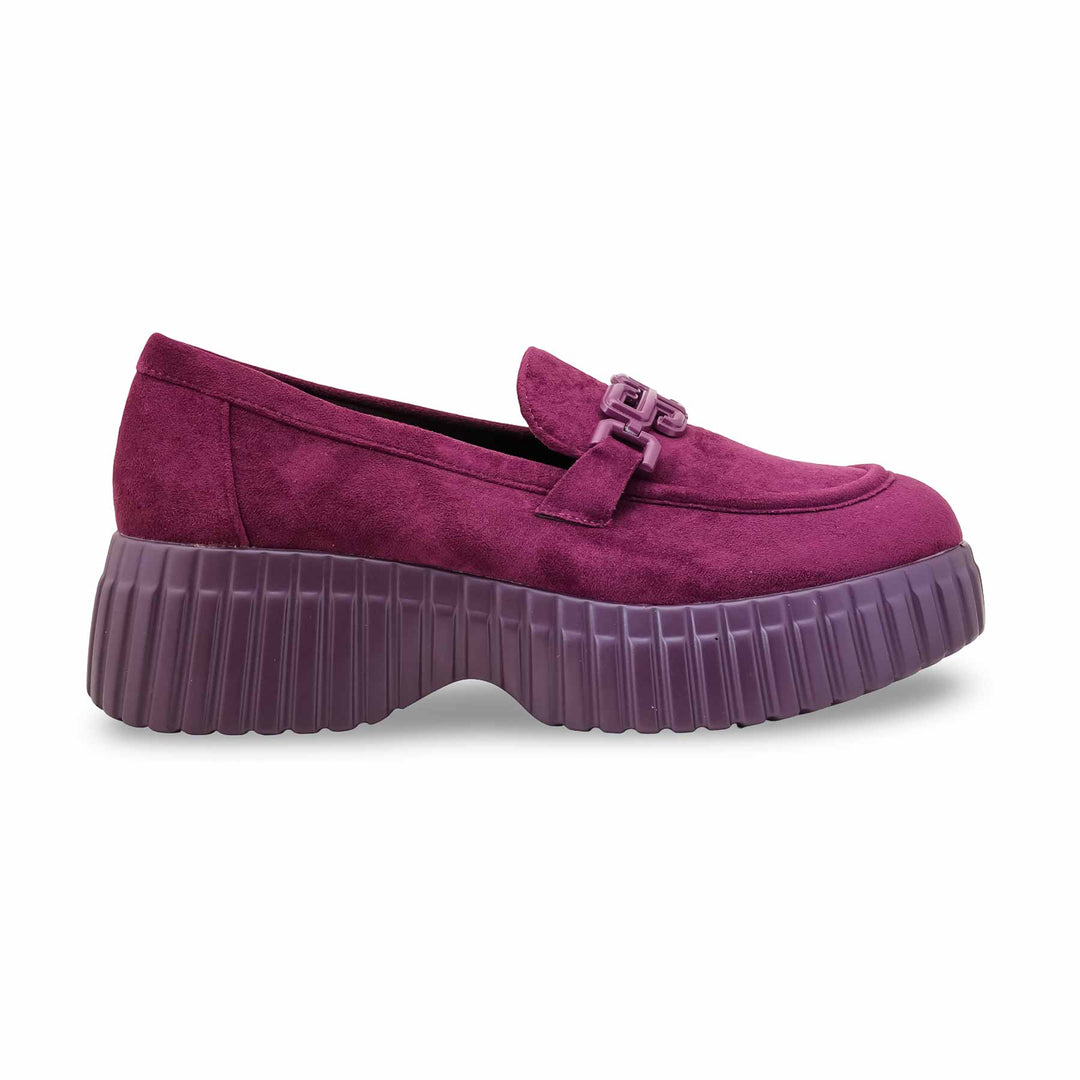 Maroon Moccasin For Women WN4526