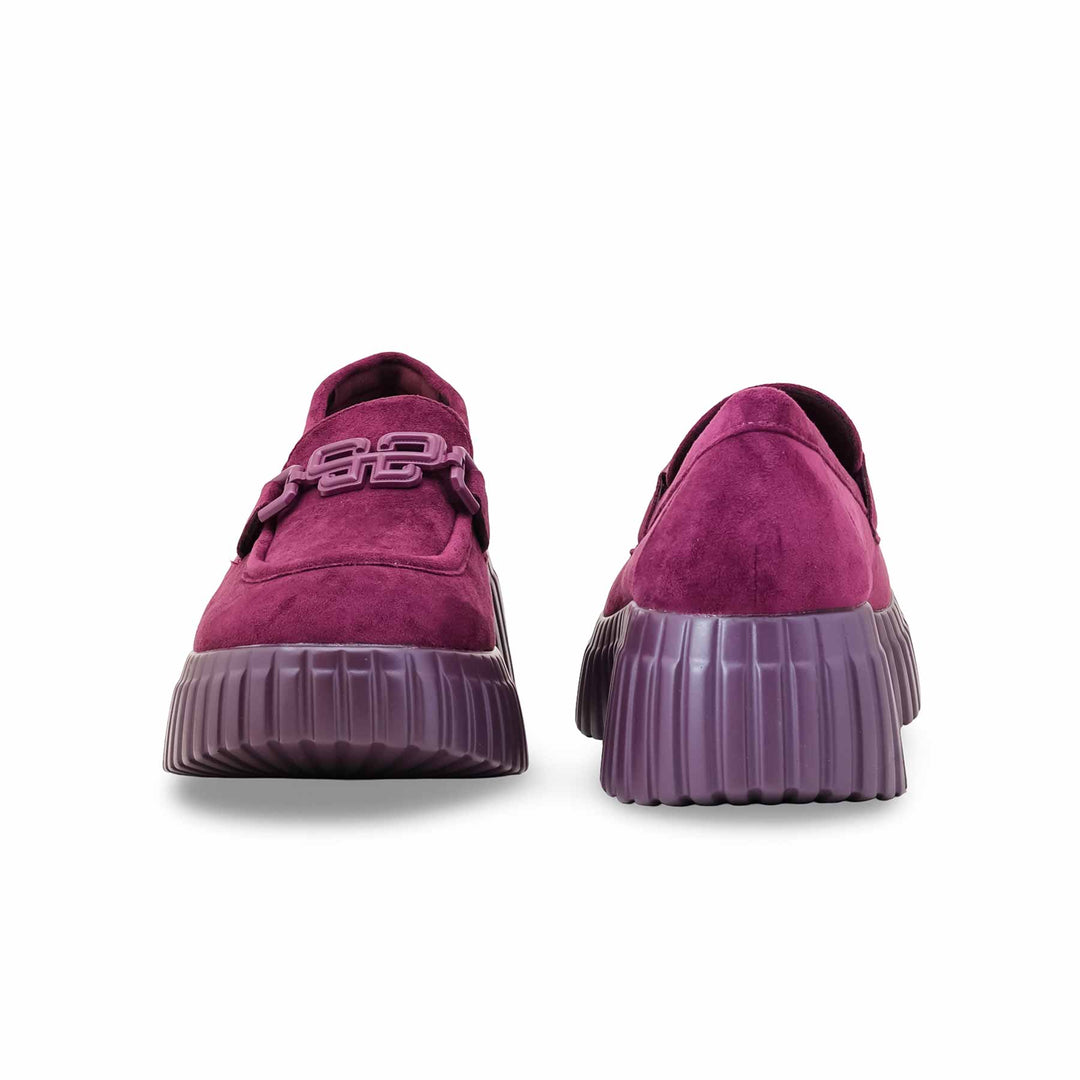 Maroon Moccasin For Women WN4526