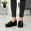 Black Moccasin For Ladies WN4530