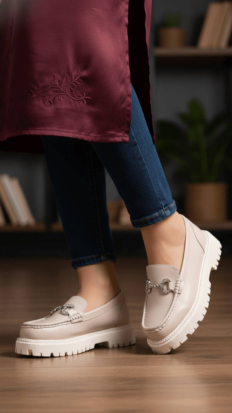 Fawn Moccasin For Ladies WN4531