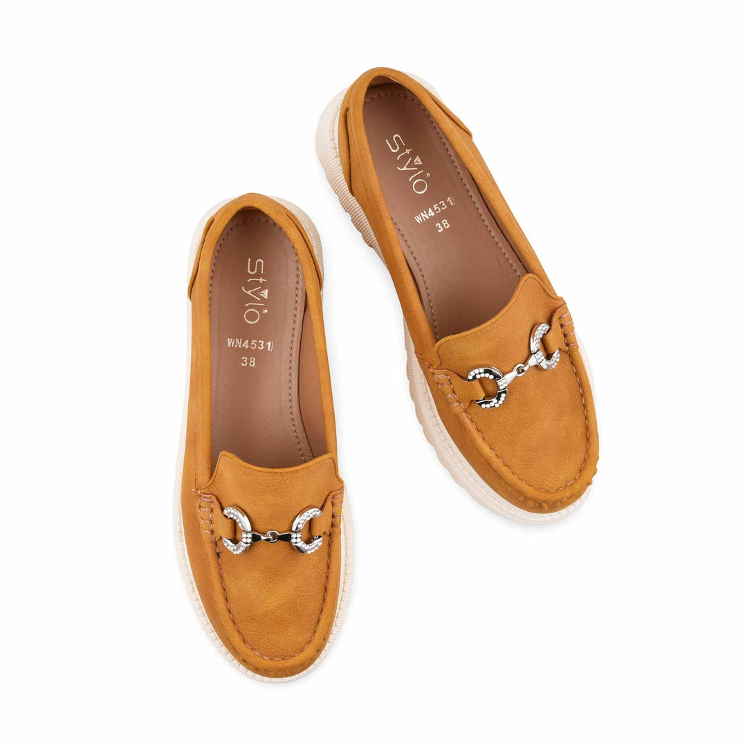 Tan Moccasin For Ladies WN4531