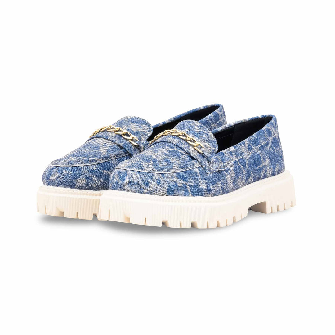 Blue Women Moccasin WN4532