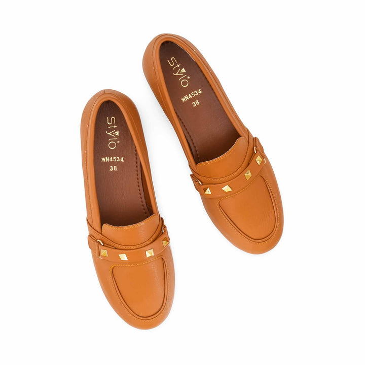 Tan Women Moccasin WN4534