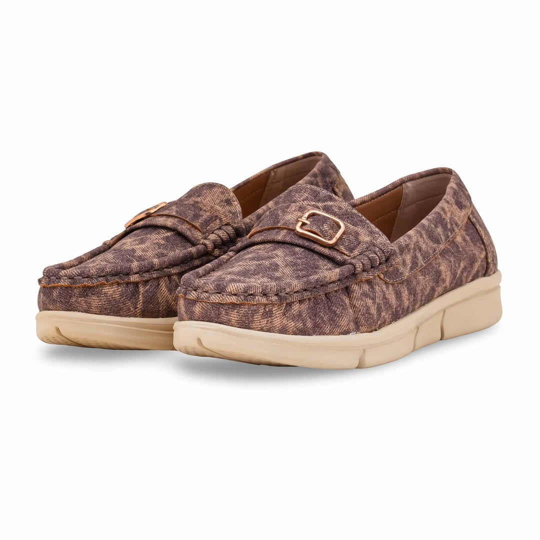 Brown Women Moccasin WN4536