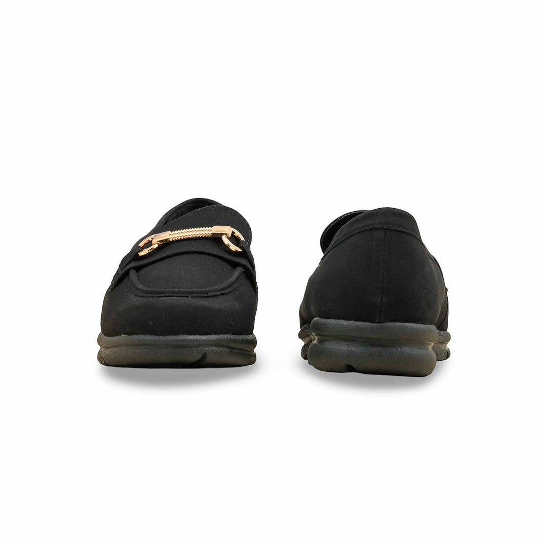 Black Women Moccasin WN4537