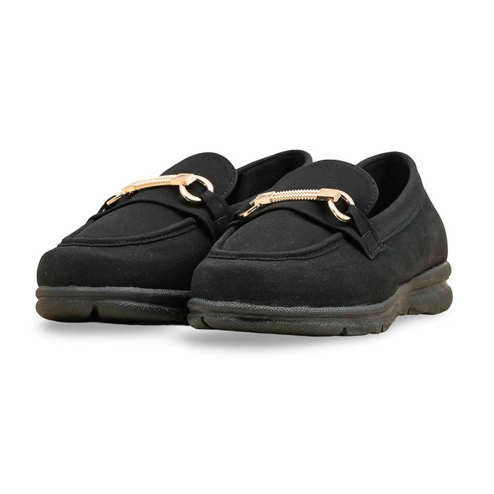 Black Women Moccasin WN4537