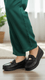 Black Moccasin For Ladies WN4538