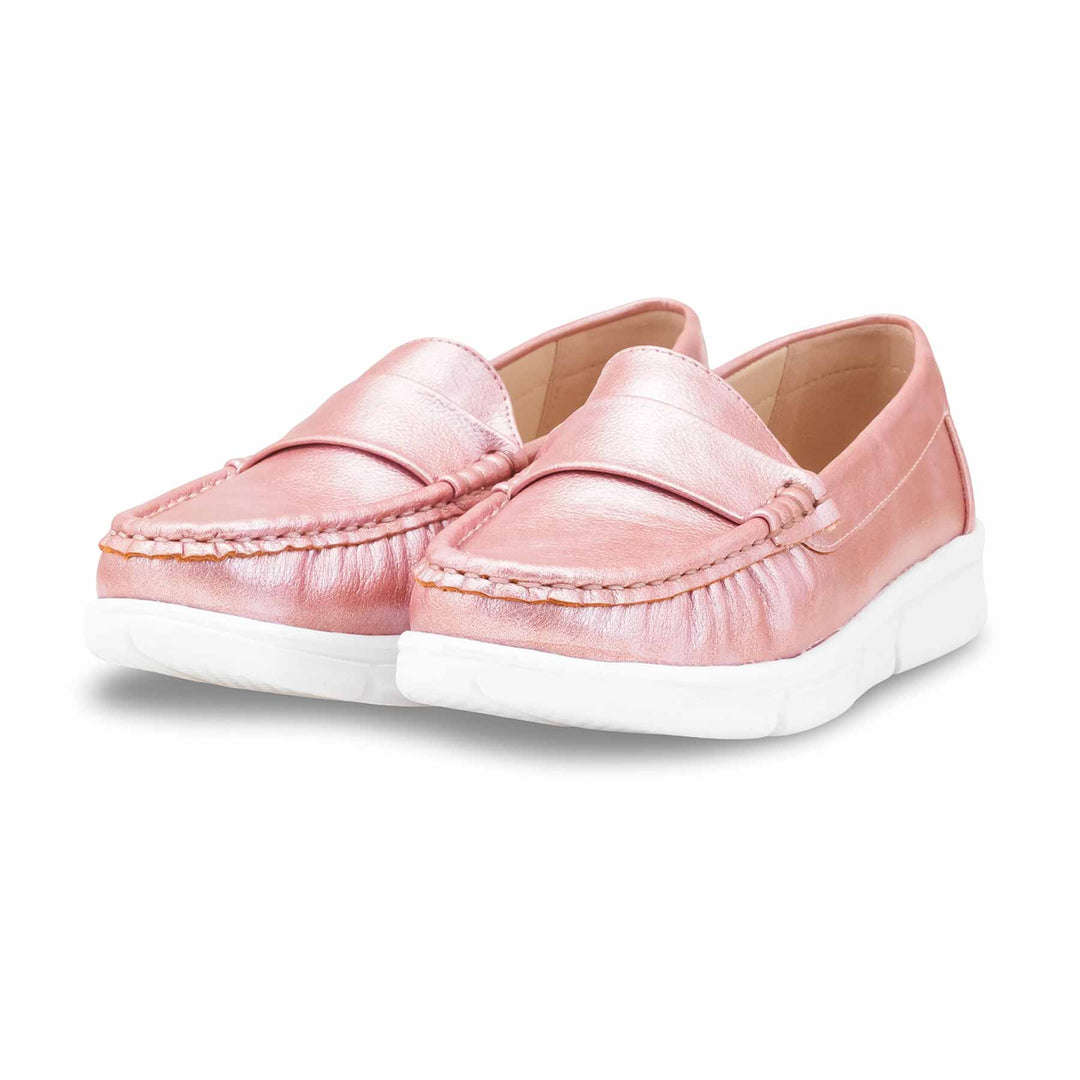 Pink Winter Moccasin For Ladies WN4539