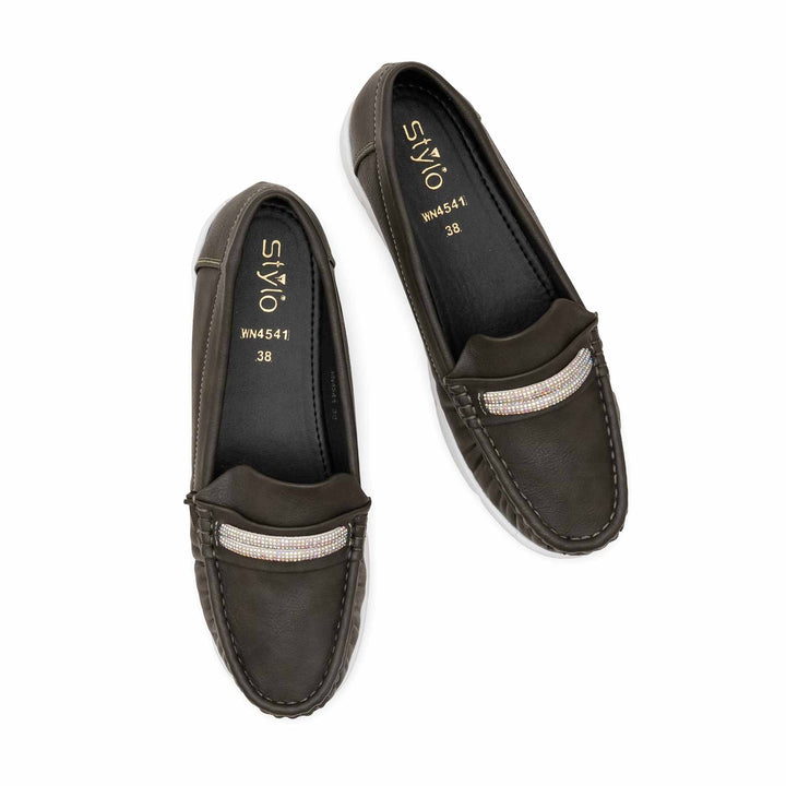 Olive Women Moccasin WN4541