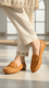 Tan Women Pumps WN4542