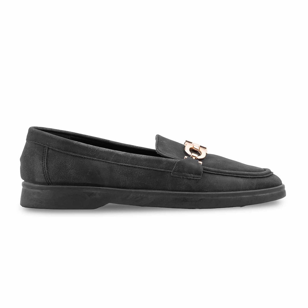 Black Moccasin For Women WN4546