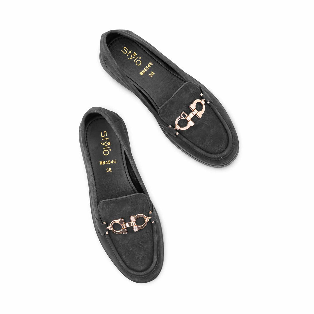 Black Moccasin For Women WN4546
