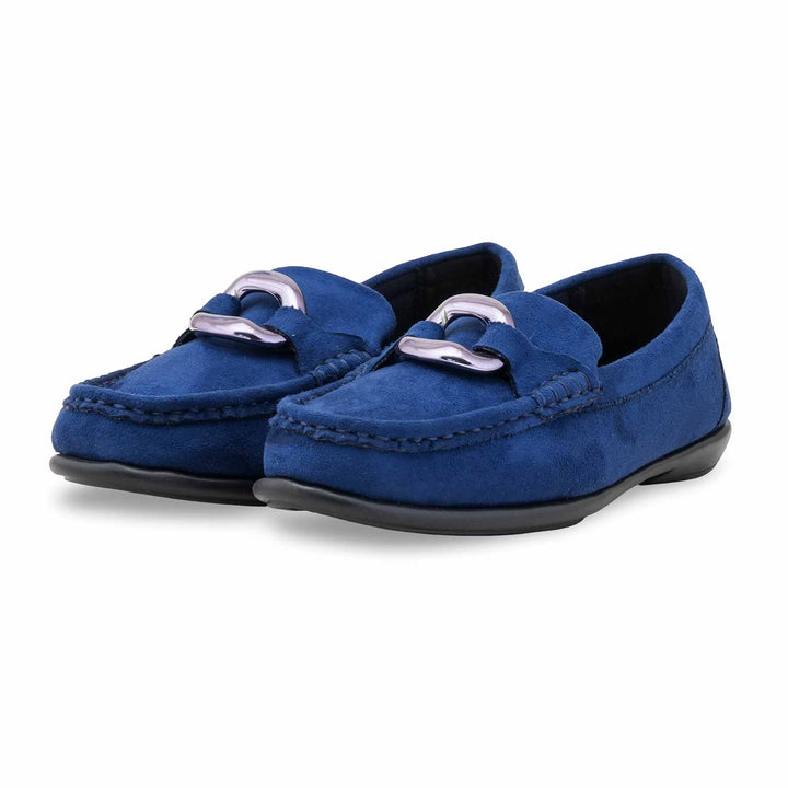 Navy Women Moccasin WN4547