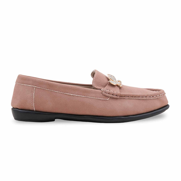 Pink Moccasin For Ladies WN4548
