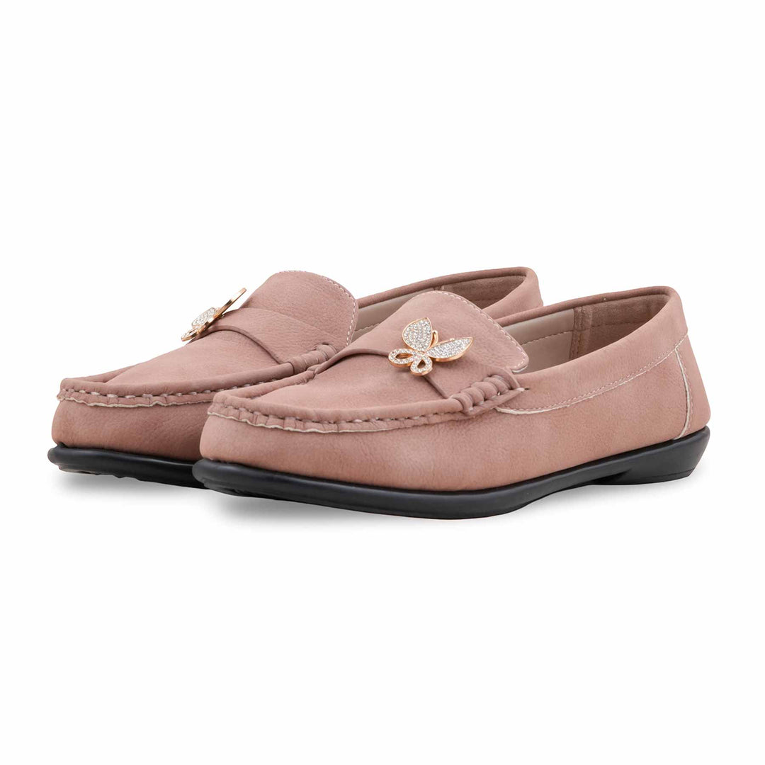 Pink Moccasin For Ladies WN4548