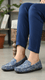 Blue Moccasin For Ladies WN4549