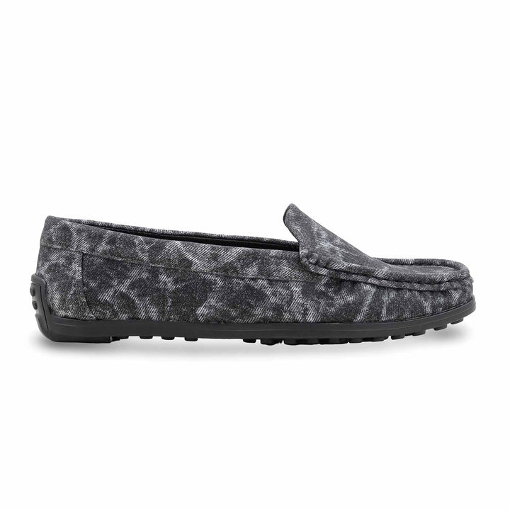 Black Moccasin For Ladies WN4549